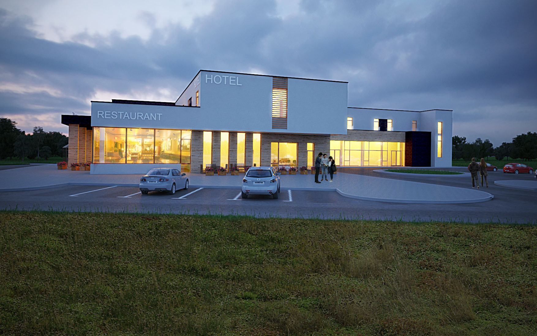 Projekt architektoniczny budynku — BUG-PROJECT